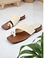 cheap Sandals-Woven Strap Square Toe Sandals