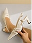 cheap Pumps &amp; Heels-Breathable Mesh Strap Slingback Heels