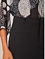 preiswerte Röcke-High Waisted Front Slit Suit Midi Skirt
