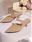 cheap Pumps &amp; Heels-Patent Slingback Pointed Pumps