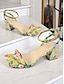 cheap Sandals-Strappy Block Heel Sandals