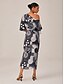 cheap Maxi Dresses-Polka Dot Wrap Drop Shoulder Maxi Dress
