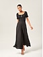 cheap Pants &amp; Shorts-Chiffon Flowy Wide Leg Culottes
