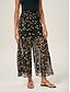 cheap Pants &amp; Shorts-Polka Dot Chiffon Wide-Leg Culottes