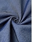 billige Maxikjoler-Acetate Tencel Loose V Neck Maxi Dress