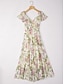 cheap Maxi Dresses-Flowy Backless Chiffon Maxi Dress