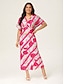 cheap Maxi Dresses-Striped Batwing Maxi Dress