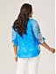 cheap Blouses-Print Pullover Vacation Top