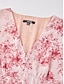 cheap Maxi Dresses-Casual V Neck Maxi Dress