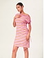 baratos Mini Vestidos-Knitted Stretch Ruched Mini Dress