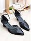 economico pumps e tacchi-Lace Panel Mid Heel Pumps Office Shoes