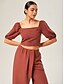 cheap Matching Sets-Lyocell-Blend Elegant Set