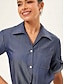 cheap Blouses-Tie Waist Acetate Blouse