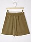 cheap Pants &amp; Shorts-Cupro Elastic Waist Shorts