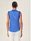 cheap Blouses-Collared Ruffled Trim Blouse
