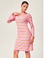 cheap Mini Dresses-Knit Stretch Fitted Skirt