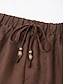 cheap Pants &amp; Shorts-Textured Chiffon Faux Two-Piece Shorts