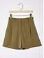 cheap Pants &amp; Shorts-Cupro Elastic Waist Shorts