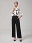 cheap Blouses-Artistic Print Long Sleeve Shirt