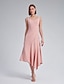 billige Maxikjoler-Asymmetric Sweetheart Dress