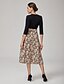 cheap Maxi Dresses-Spliced Pattern Knit Dress