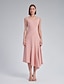 billige Maxikjoler-Asymmetric Sweetheart Dress
