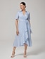 cheap Maxi Dresses-Stripe Tencel Wrap Dress