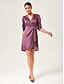 abordables Vestidos Mini-Puff Sleeve Mini Dress