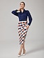 cheap Blouses-Panelled Pleated V Neck Blouse