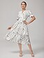 cheap Maxi Dresses-Smocked Chain Print Corset Dress