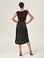 preiswerte Midikleider-Glitter Off Shoulder Cinched Knit Dress