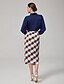 cheap Blouses-Panelled Pleated V Neck Blouse