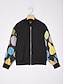 preiswerte Blusen-Casual Patchwork Bomber Jacket