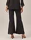 preiswerte Hose-Elastic TENCEL Contrast Pleated Pants