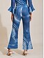 economico Vestiti maxi-Stretch Floral Print Chiffon Pants