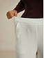 abordables Pantalon-Fitted Stretch Cropped Pants