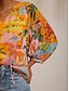 economico bluse-Beach Element Loose Chiffon Top