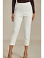 abordables Pantalon-Fitted Stretch Cropped Pants