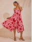 cheap Maxi Dresses-Spring Blooms Airy Cotton Look A-Line Cami Dress