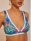 cheap Bikini Sets-Jungle Animal Print Stretch Fabric Swimsuit