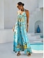 cheap Maxi Dresses-Vintage Jewelry Silky Satin Cami Maxi Dress