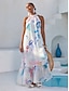cheap Maxi Dresses-Ethereal Jellyfish Drift Chiffon Maxi Dress