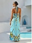 cheap Maxi Dresses-Vintage Jewelry Silky Satin Cami Maxi Dress