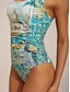 cheap One Pieces-Balearic Islands Blue Stretch One Piece Swimsuit