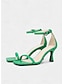 preiswerte Pumps und Absätze-Sleek Minimalist Mid Heel Sandals