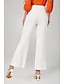 cheap Pants-Slim Fit Wrinkle-Resistant Flare Pants