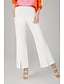 cheap Pants-Slim Fit Wrinkle-Resistant Flare Pants