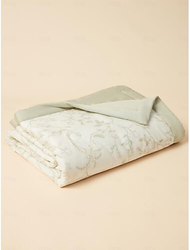  Couette d'été, Floral / Fleur Fibre Lyocell Confortable couvertures