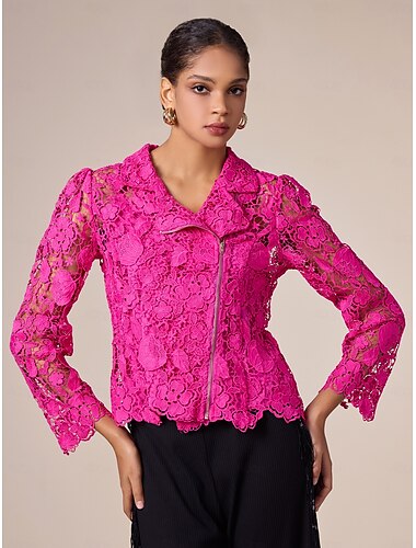 Lace Short Lightweight Jacket