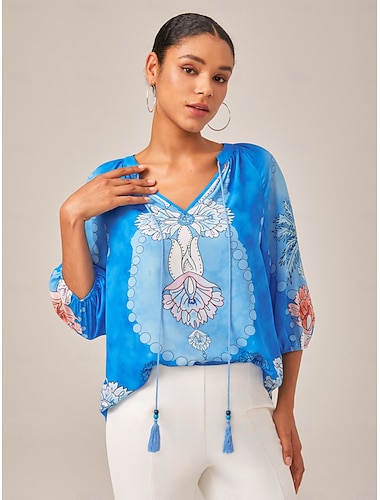 pull à imprimé placement de style vacances